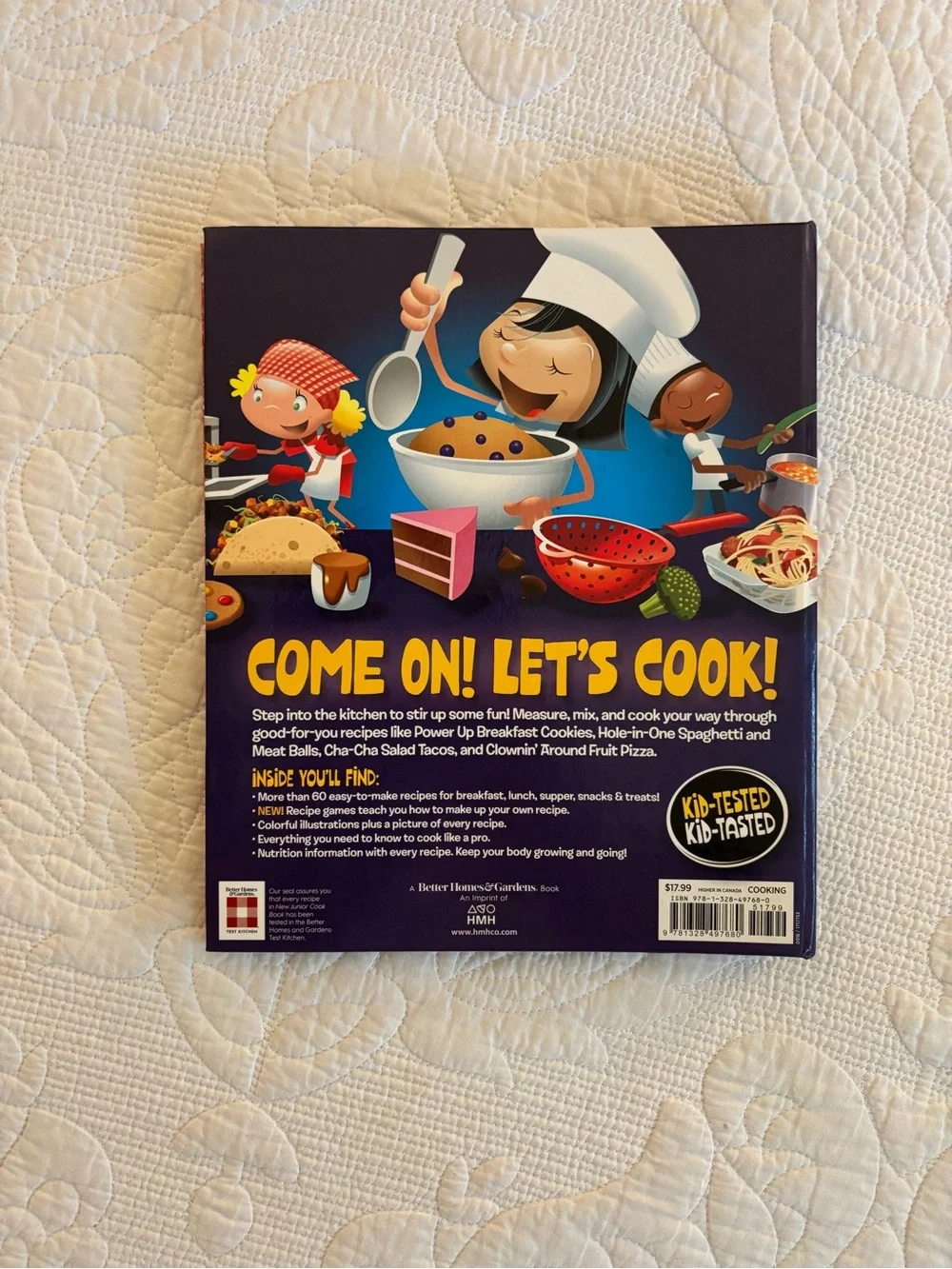 Better Homes And Gardens Junior Cook Book - Red, Yellow, Blue, Green